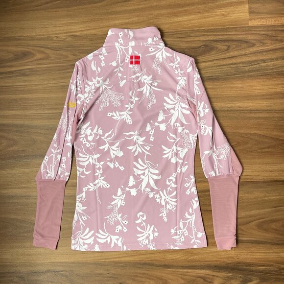 Kastel Denmark Women's Longsleeve Sun Shirt - Lilac Floral - XS - Picture 4 of 4